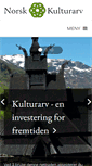 Mobile Screenshot of kulturarv.no